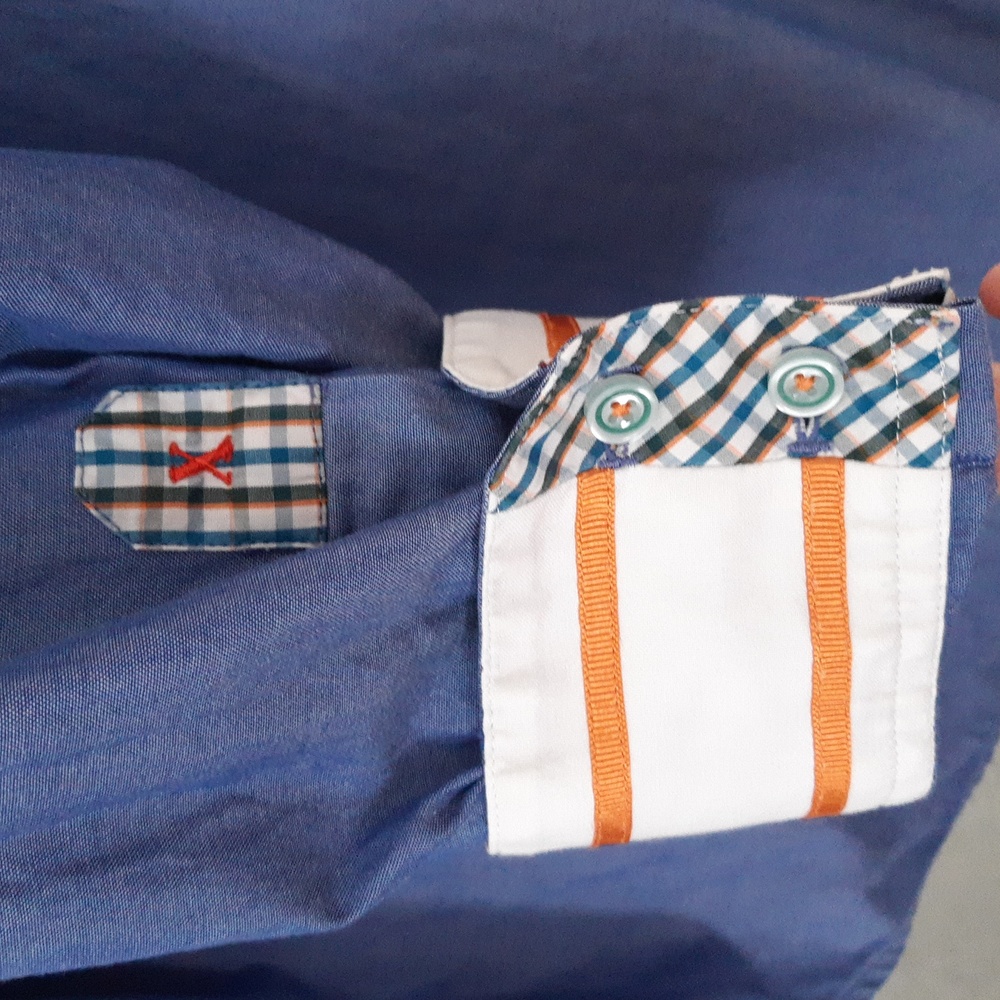 Robert Graham X / Mens XL / Flip Cuff Dress Shirt
